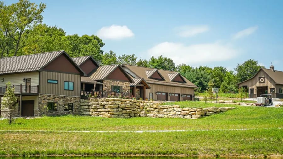 Barndominium project by Delta Metals