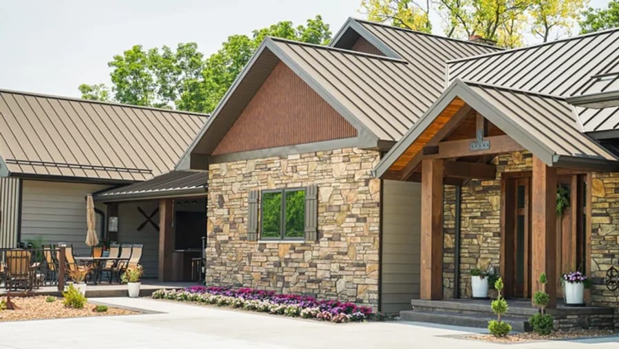 Barndominium project by Delta Metals